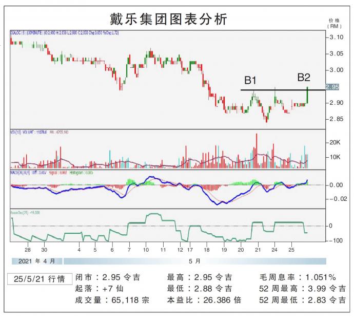 戴乐集团图表分析25/05/21