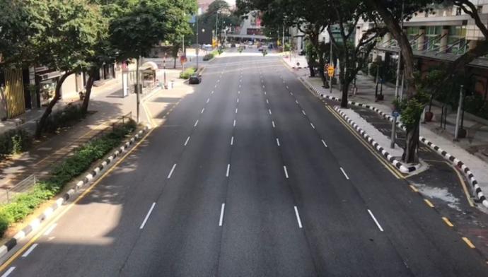 吉隆坡道路 空荡 KL