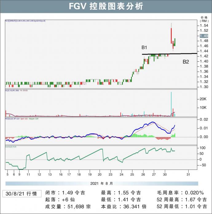 FGV控股图表分析