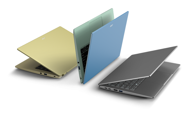 Acer Swift 5,Microsoft Precision Touchpad,认证,Acer Swift 3,第12代英特尔处理器,宏碁Swift系列,