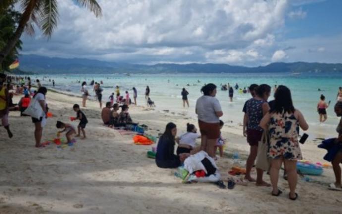 长滩岛海滩 Boracay