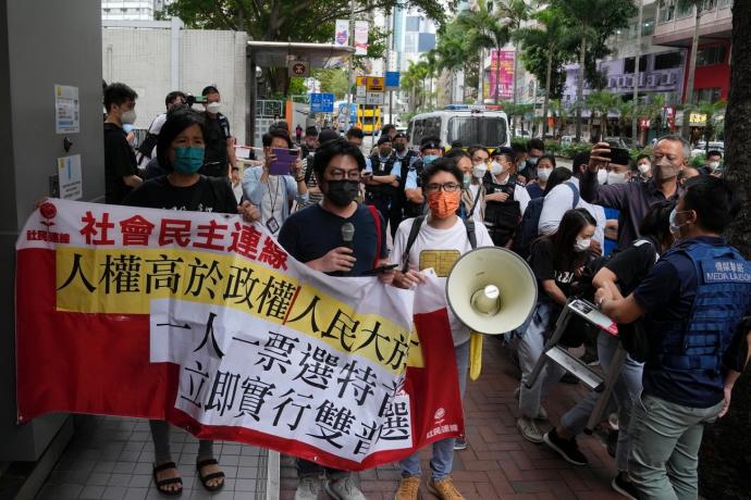 香港示威者