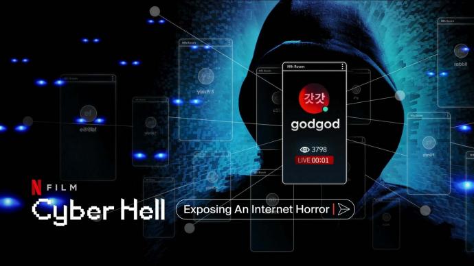  豪言话影, 郑国豪, 网络炼狱：揭发N号房, Cyber Hell: Exposing an Internet Horror, 崔镇成, Netflix, 纪录片, 韩国N号房事件, Telegram, 韩民族报, 金浣, 网络犯罪, “博士”赵州彬, “Godgod”文亨旭, 调查报道纪录片, 