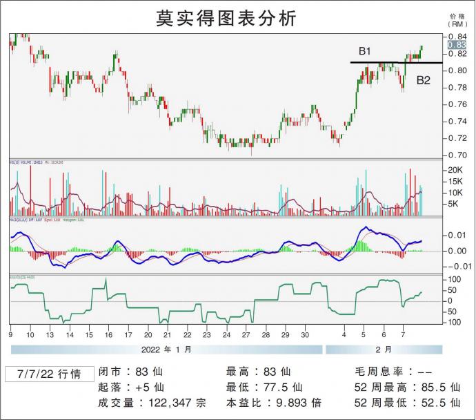 莫实得图表分析