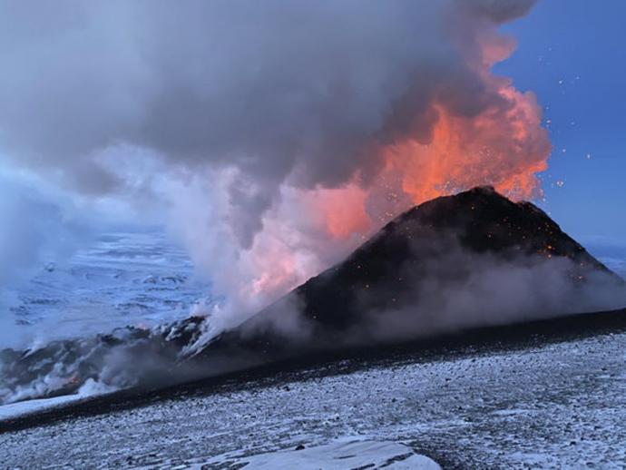 克柳切夫火山