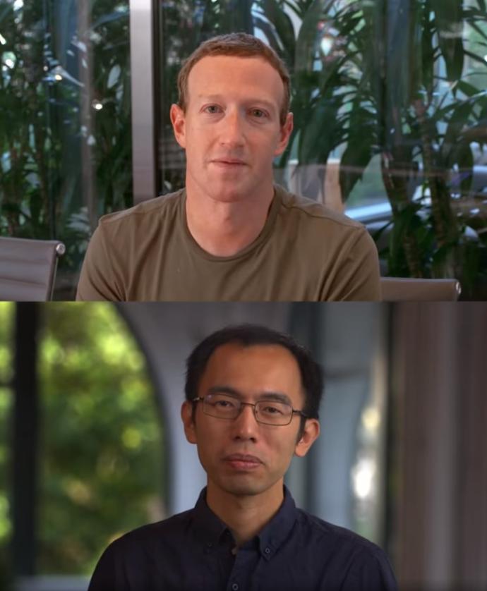 扎克伯格 陈鹏仁 Mark Zuckerberg