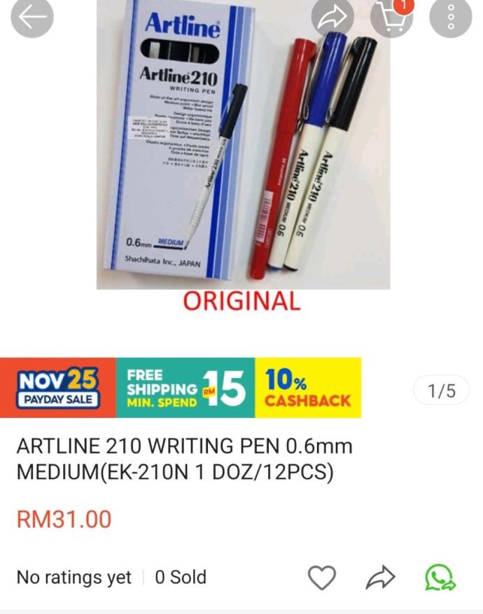 Artline 210