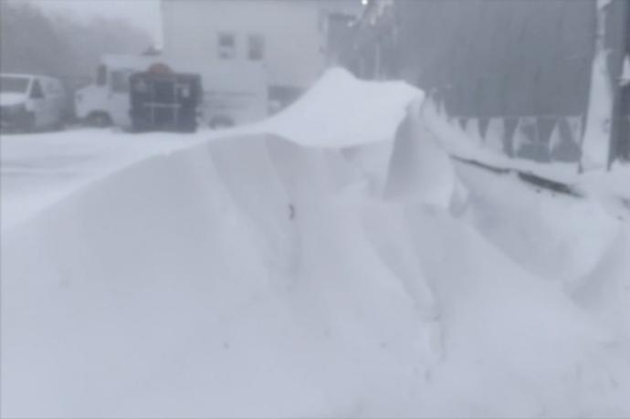 美国 暴风雪 冰封