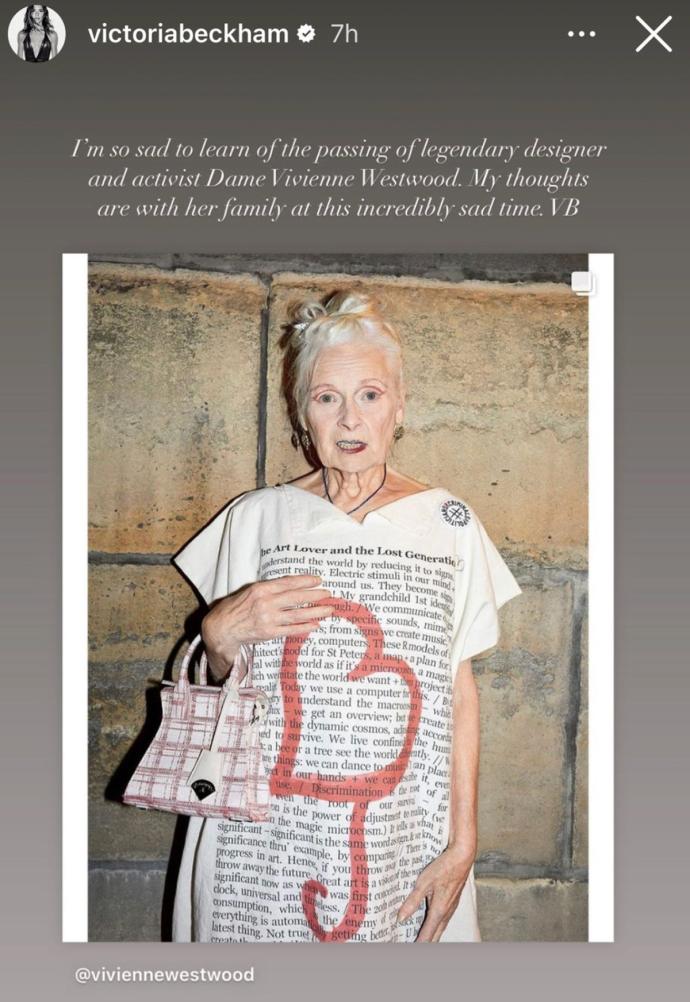 Vivienne Westwood, 黄伟文, 西太后, 庞克教母, 服装时尚设计师, 薇薇安韦斯特伍德, Victoria Beckham, Boy George, Kim Cattrall, Rose McGowan, Jamie Lee Curtis, David Beckham, 