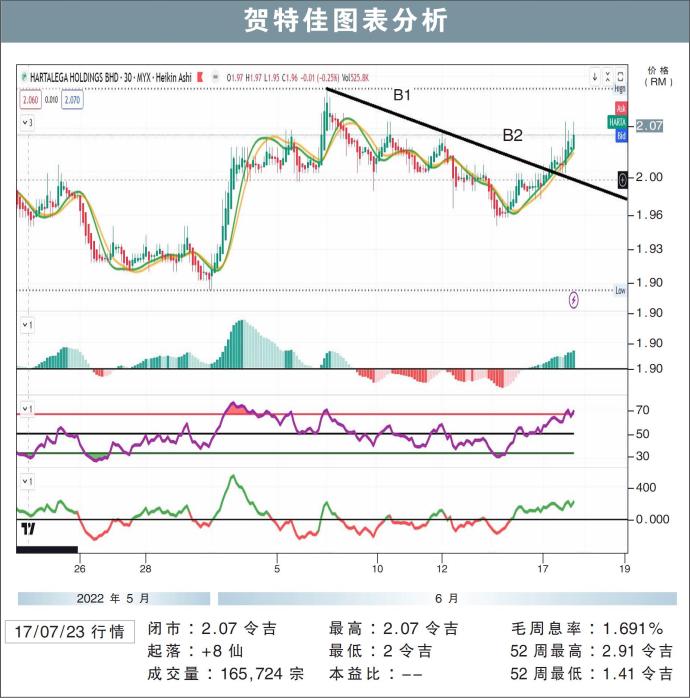 贺特佳图表分析