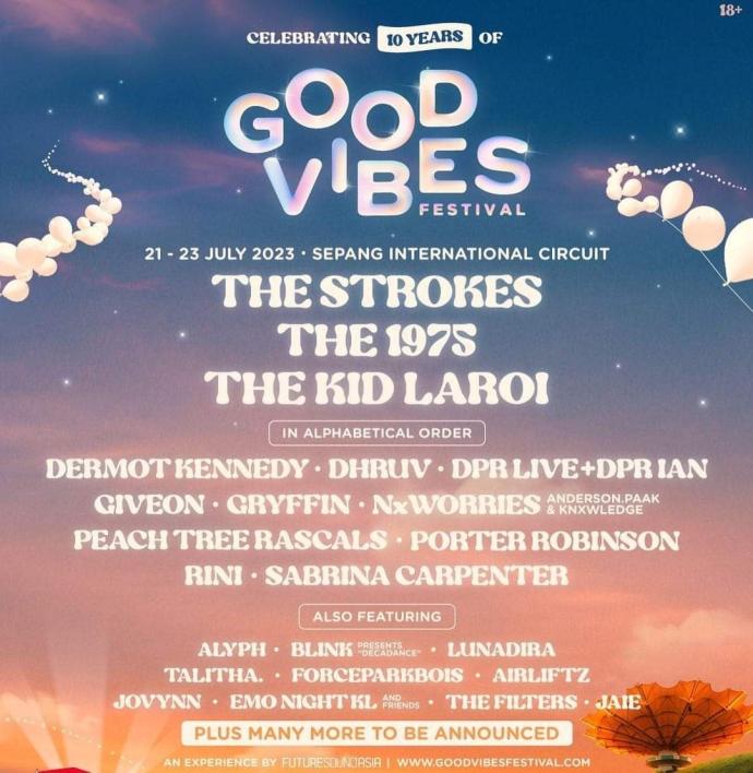 “Good Vibes Festival”音乐节