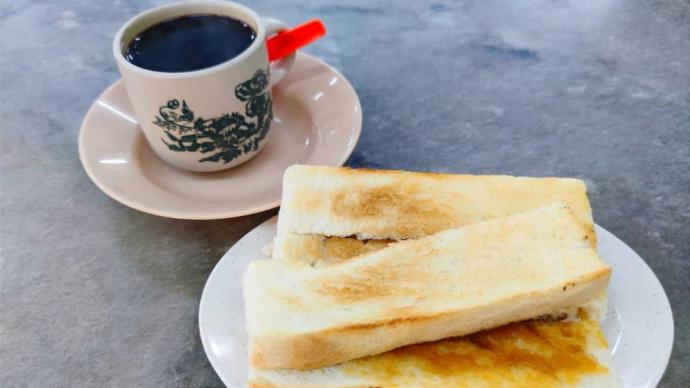 加央面包 kaya bread 咖啡 coffee