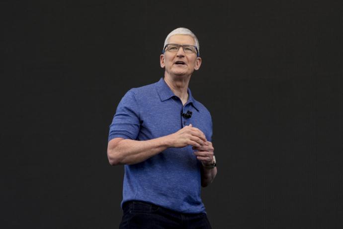 苹果执行长库克 Tim Cook（美联社）