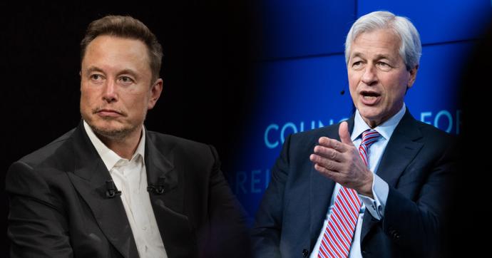 马斯克 杰米戴蒙 elon musk_jamie dimon