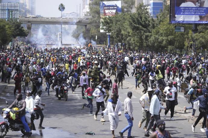 肯尼亚示威