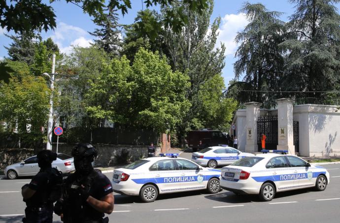 以色列驻塞尔维亚大使馆遇袭