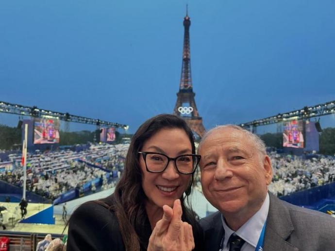 杨紫琼 尚托德 michelle yeoh Jean Todt