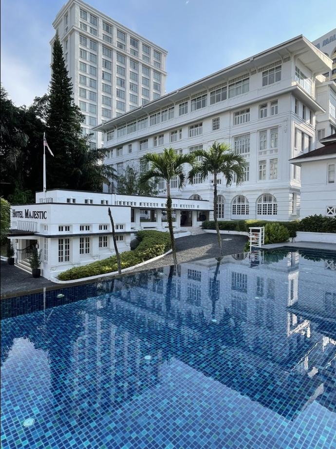 吉隆坡大华酒店The Majestic Hotel Kuala Lumpur(作者提供)