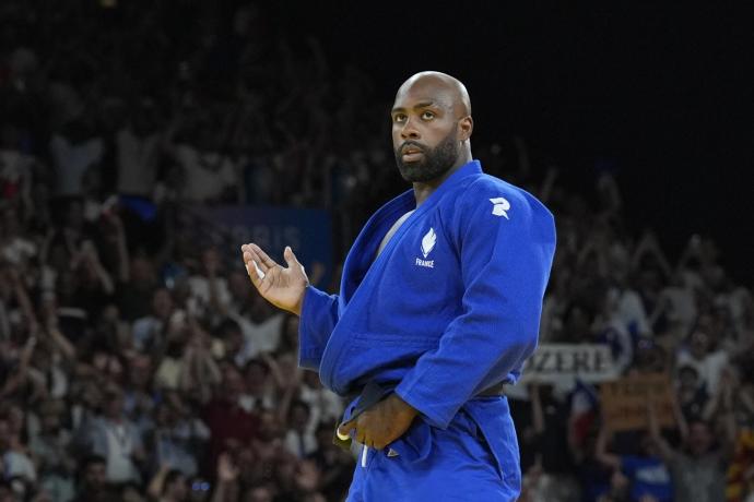 法国柔道选手里内 Teddy Riner