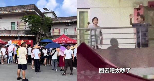 全红婵家门挤满人