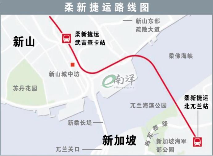 柔新捷运路线图