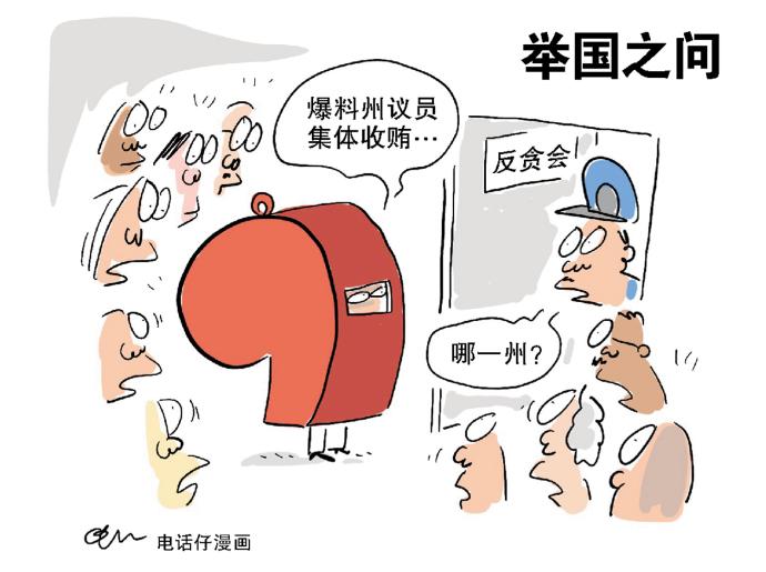 举国之问 电话仔漫画