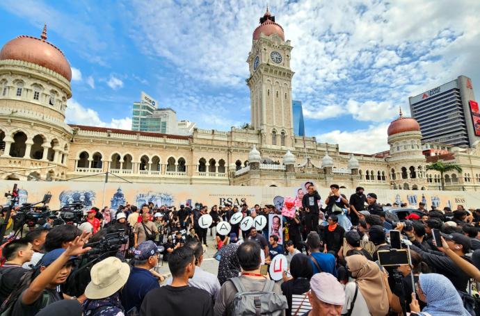 人民反贪污集会