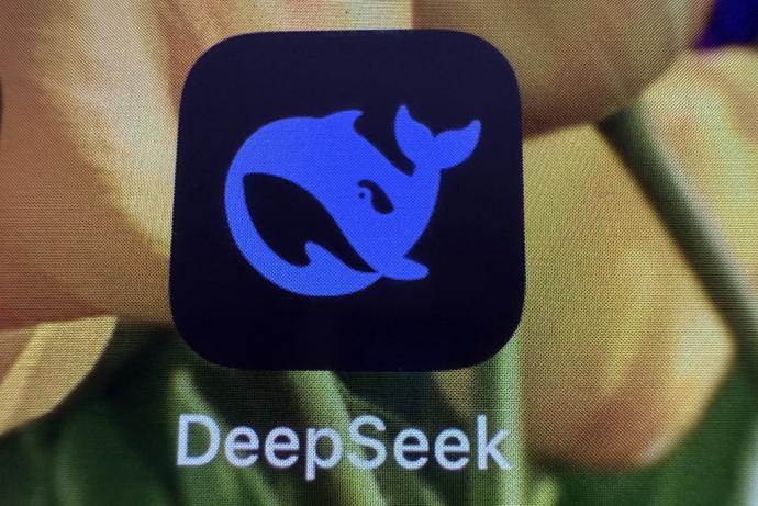 DeepSeek logo（美联社）