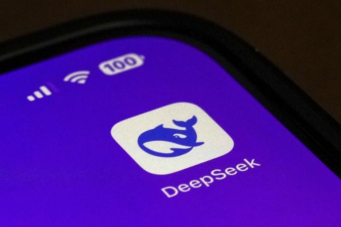 DeepSeek手机应用程式（美联社）