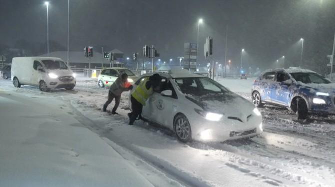 欧洲大雪