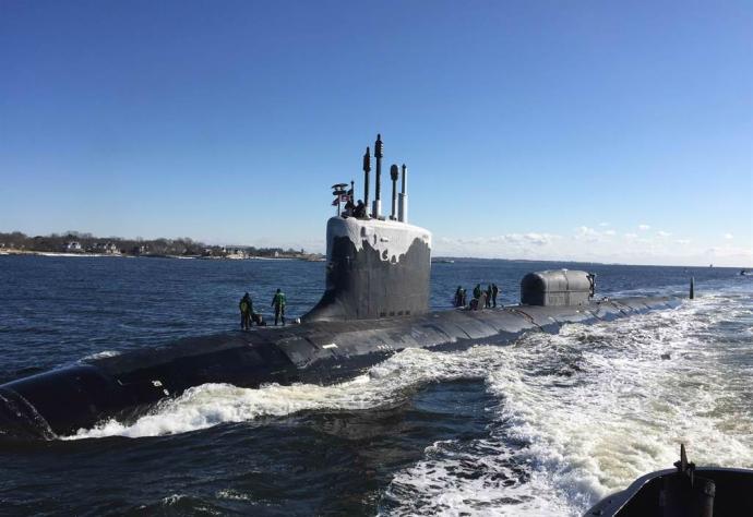 USS North Dakota，SSN 784（取自美国海军）