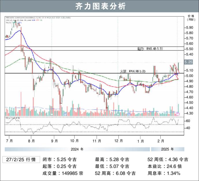 齐力图表分析