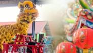 八仙凳舞狮  lion dance