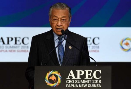 APEC mahathir 181117